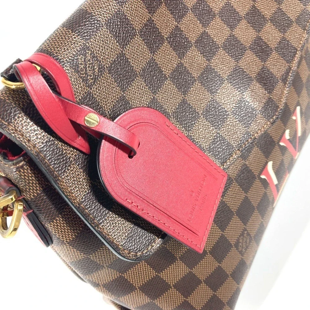 LOUIS VUITTON Brown Damier Canvas Shoulder Bag
